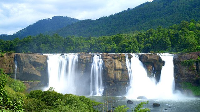 athirapally_location near the village kerala_resort